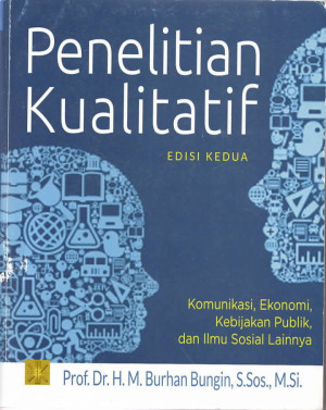 Sampul Penelitian kualitatif: komunikasi, ekonomi, kebijakan publik, dan ilmu sosial lainnya.