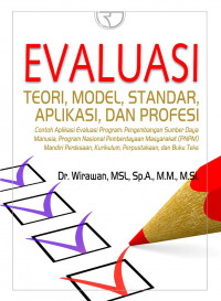 Evaluasi teori, model, standar, aplikasi, dan profesi