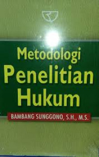 Metodologi penelitian hukum