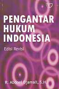 Pengantar hukum indonesia